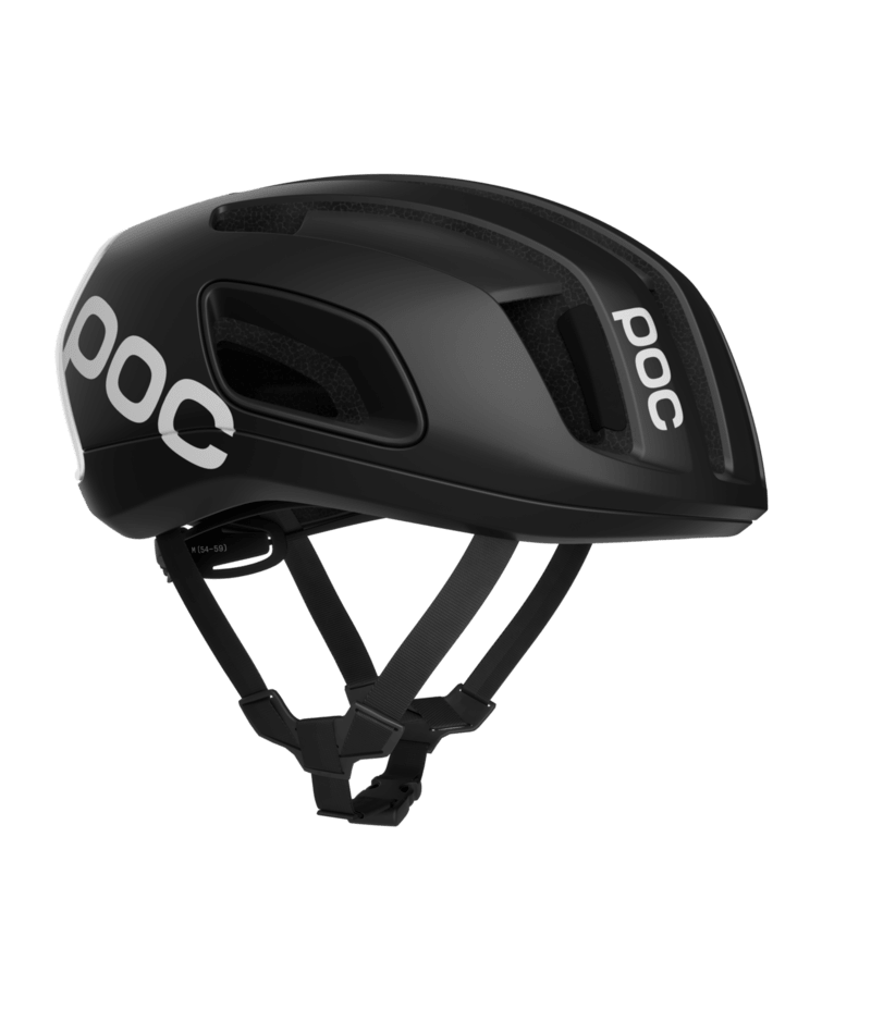 POC Cytal Fahrradhelm - Uranium Schwarz Matt/Hydrogen/Weiß Logo