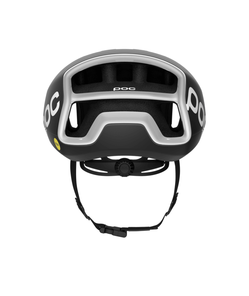 POC Cytal Fahrradhelm - Uranium Schwarz Matt/Hydrogen/Weiß Logo