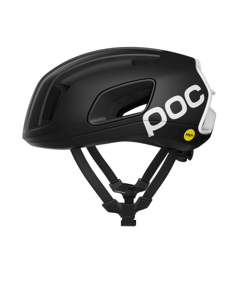 POC Cytal Fahrradhelm - Uranium Schwarz Matt/Hydrogen/Weiß Logo