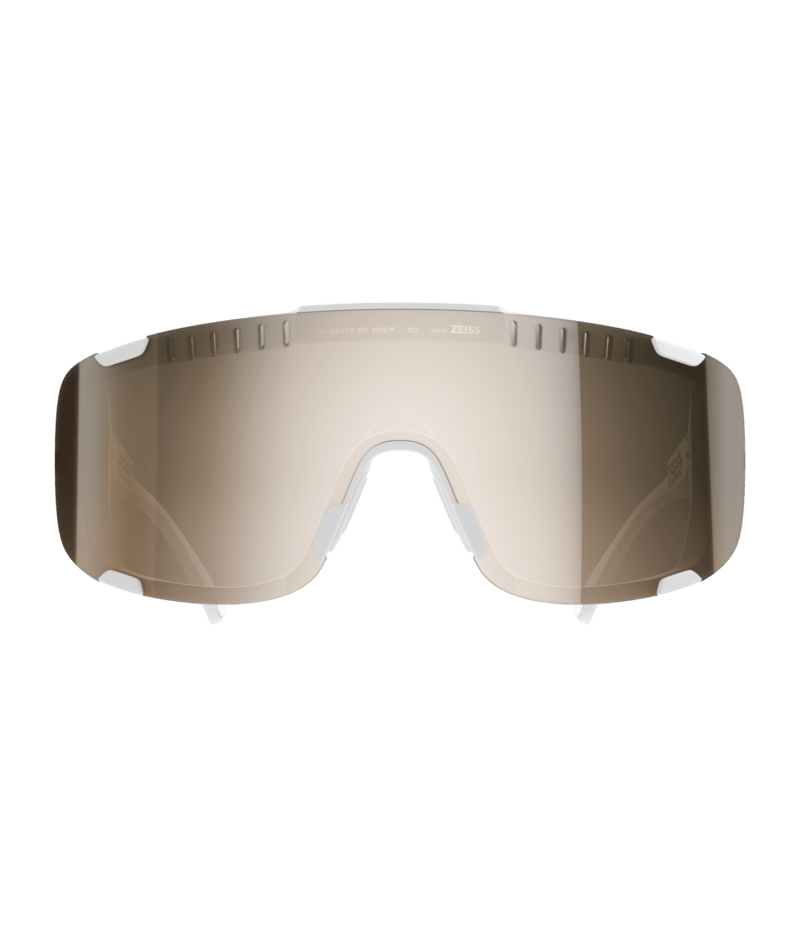 POC Devour Mid Hydrogen Weiß/Clarity Trail /Partly Sunny Silver - 9535