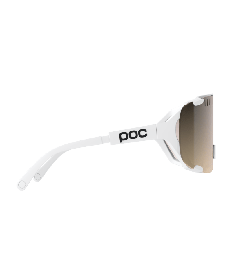 POC Devour Mid Hydrogen Weiß/Clarity Trail /Partly Sunny Silver - 9535