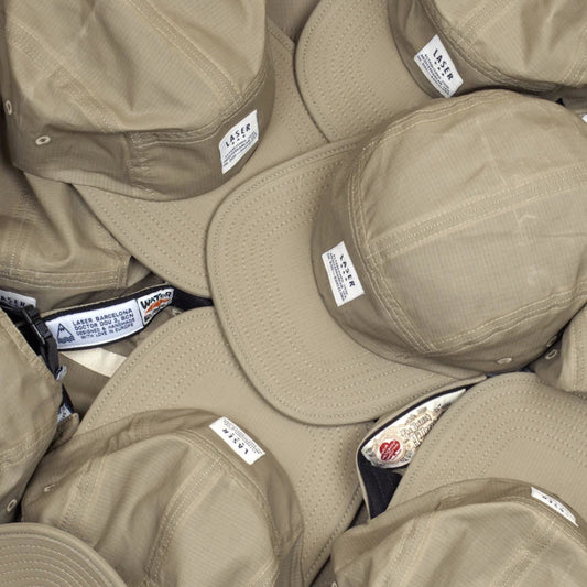LASER Borne Ripstop Packable5 Panel Hat Cap - Turtledove-Caps-50526281