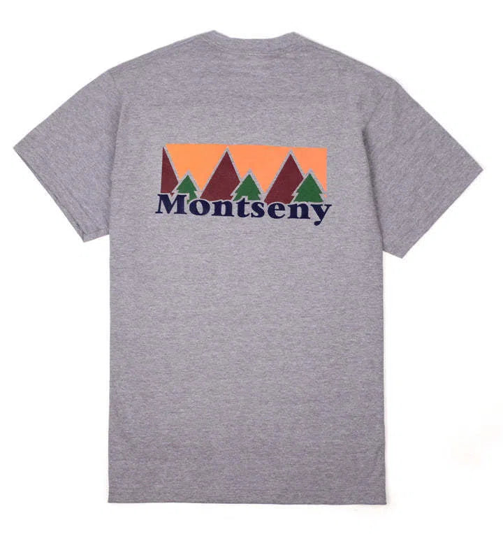 LASER Montseny Tee Tshirt - Heather Grey-T-Shirts-