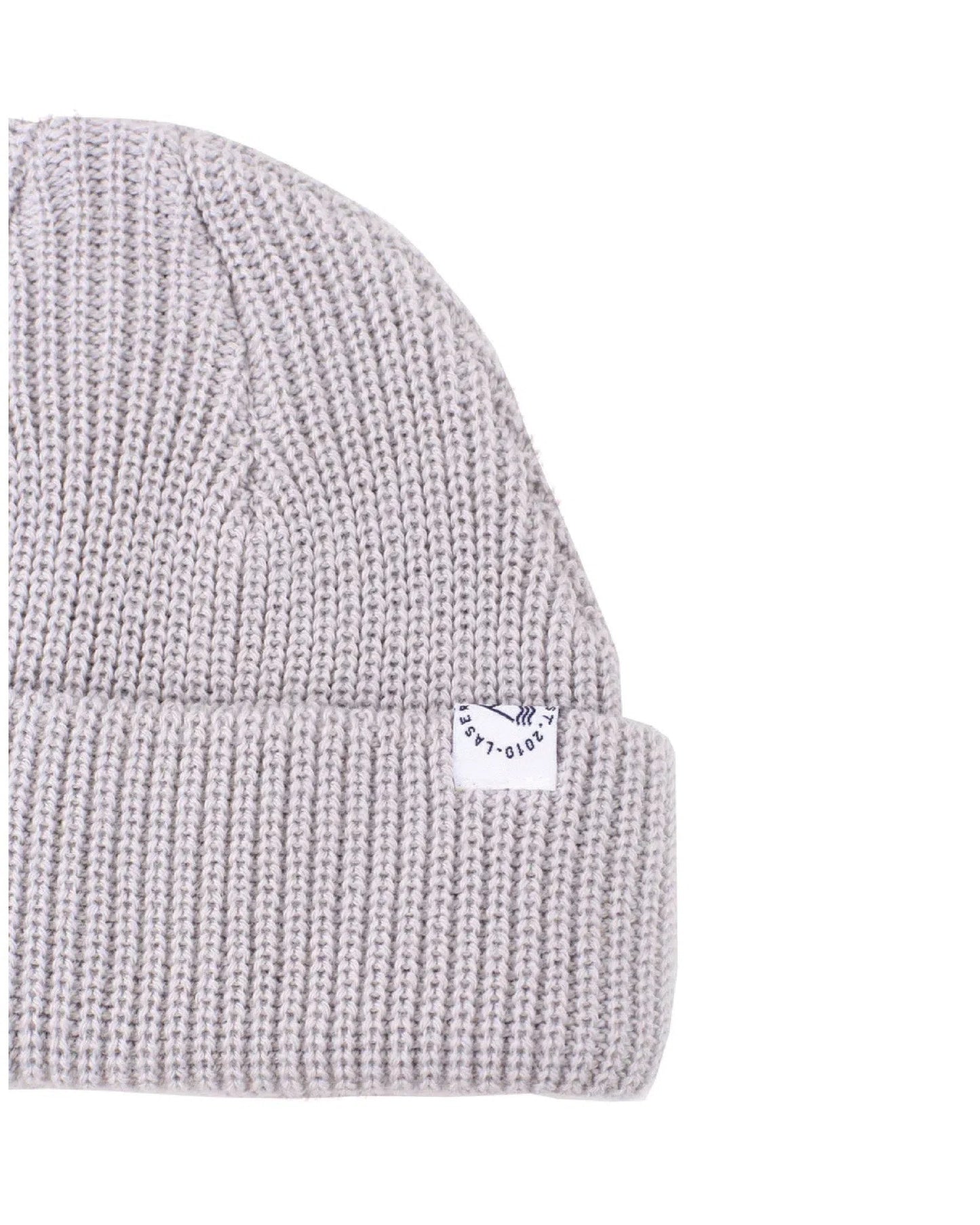LASER OG Villa Merino Beanie - Light Grey-Caps-49911174