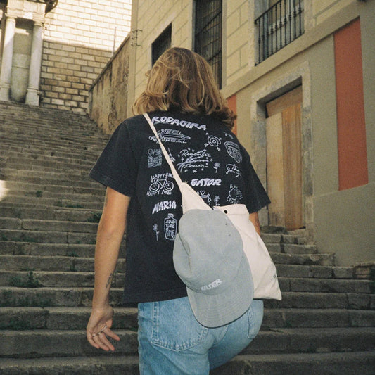 LASER x RODAGIRA 5 Panel Hat By You - Faded Stone