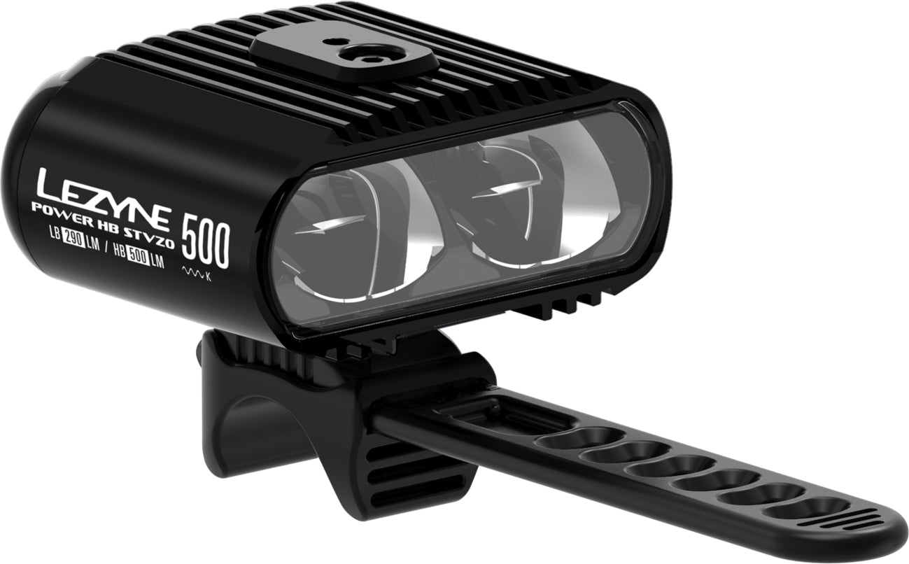 LEZYNE POWER HIGH BEAM 500 LOADED STVZO Llum davantera - Negre/Blanc