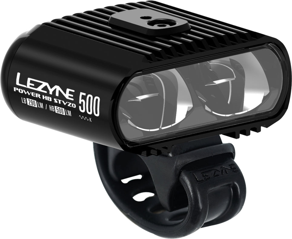 LEZYNE POWER HIGH BEAM 500 LOADED STVZO Llum davantera - Negre/Blanc