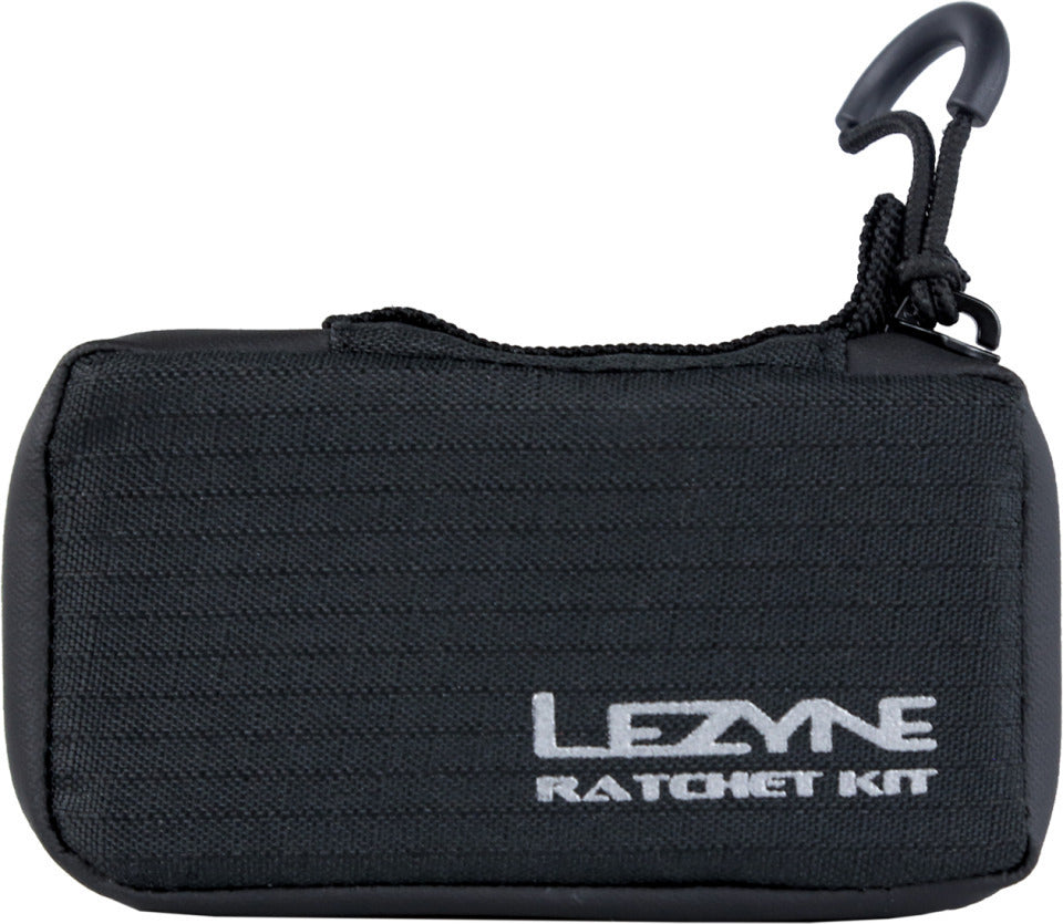 LEZYNE RATCHET KIT WITH BAG - Negre/NICKEL