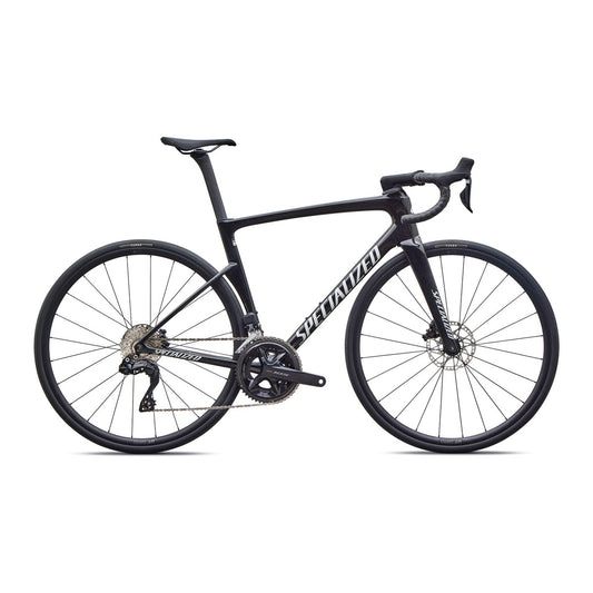 SPECIALIZED TARMAC SL9 COMP ROAD BIKE SHIMANO 105 DI2 - GLOSS CHARCOAL TINT / DOLOMITE METALLIC