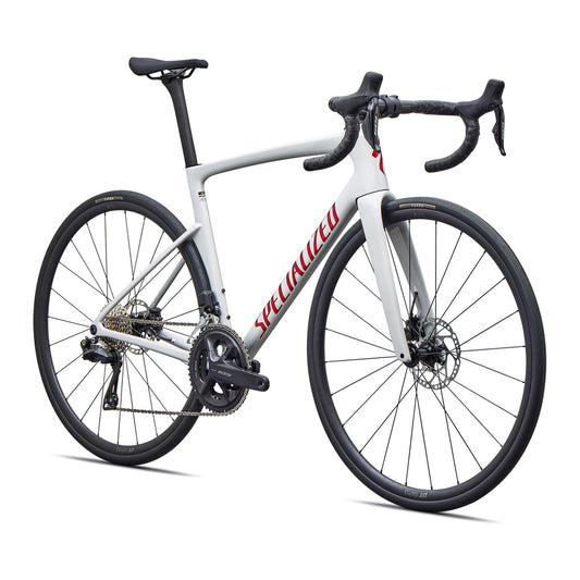 SPECIALIZED TARMAC SL9 COMP ROAD BIKE SHIMANO 105 DI2 - GLOSS DOLOMITE METALLIC / CAYENNE METALLIC