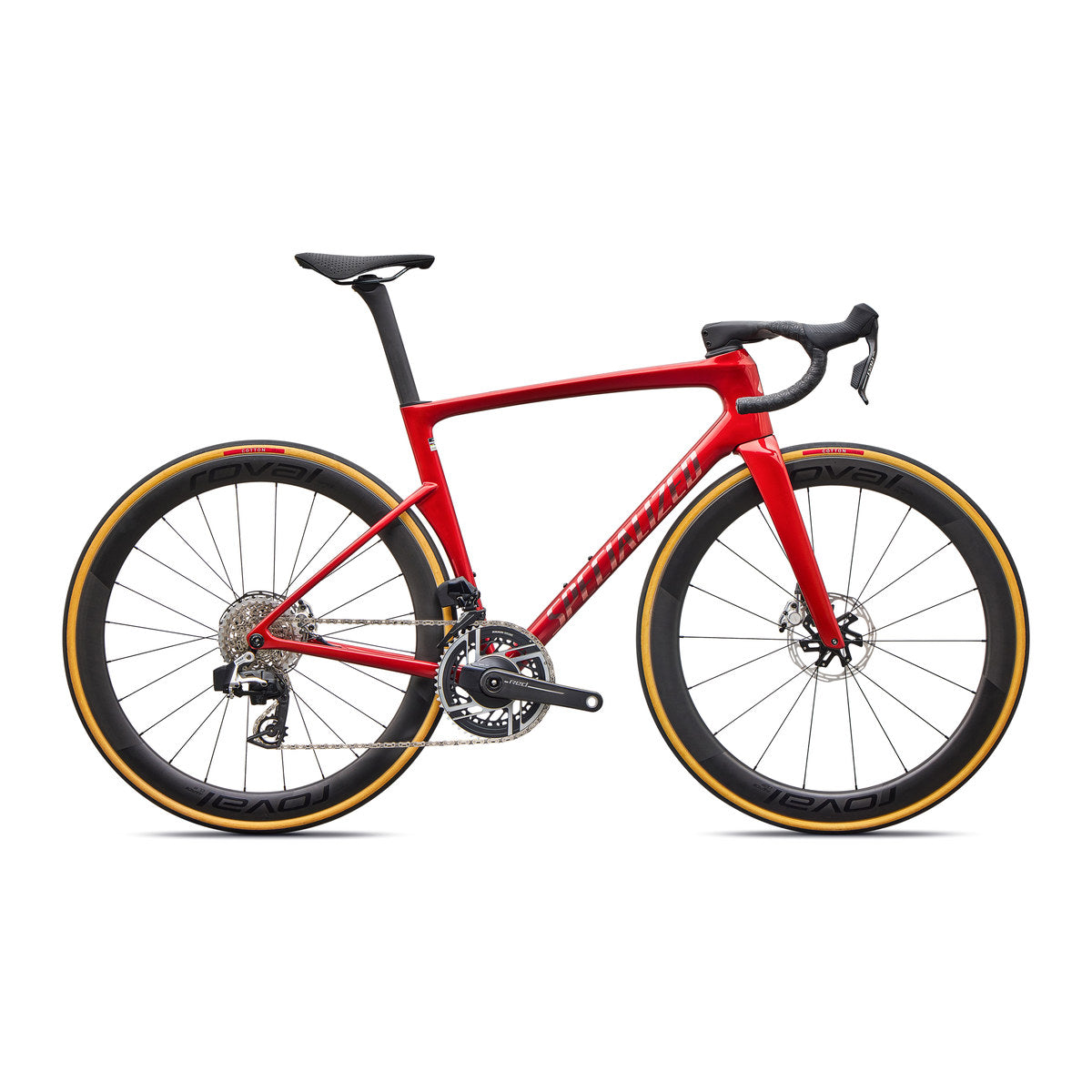 SPECIALIZED TARMAC SL9 S-LEVEL ROAD BIKE SRAM RED AXS - GLOSS CAYENNE METALLIC / CHROME