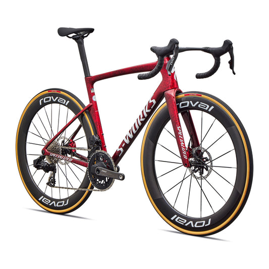 SPECIALIZED S-WORKS TARMAC SL9 LTD BUILT FOR LEGENDS ROAD BIKE - RACE RED / VAPOR