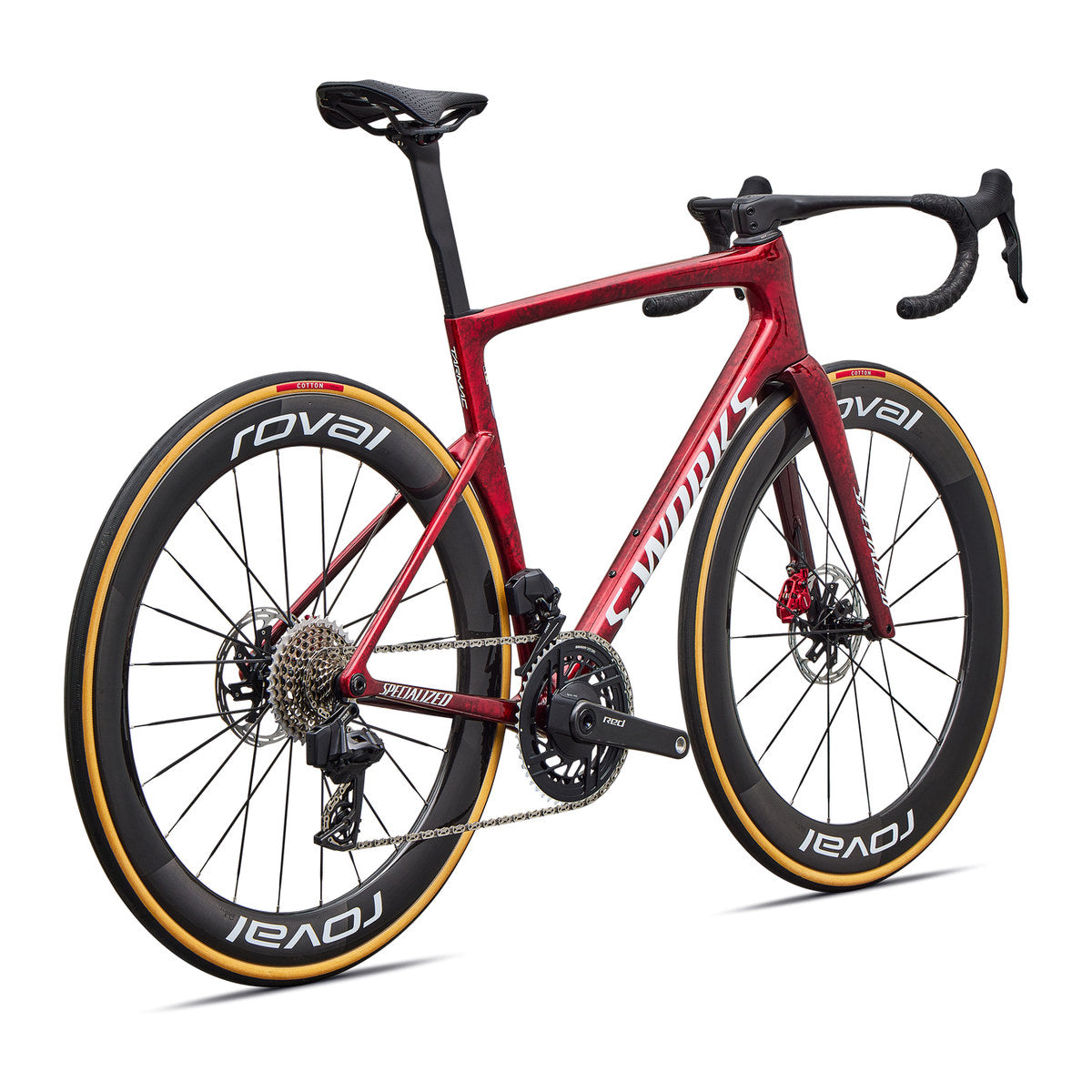 SPECIALIZED S-WORKS TARMAC SL9 LTD BUILT FOR LEGENDS ROAD BIKE - RACE RED / VAPOR