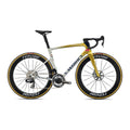 SPECIALIZED S-WORKS TARMAC SL9 LTD REMCO EVENEPOEL ROAD BIKE - GLOSS METALLIC WHITE SILVER / GOLD PEARL / DEEP BLUE