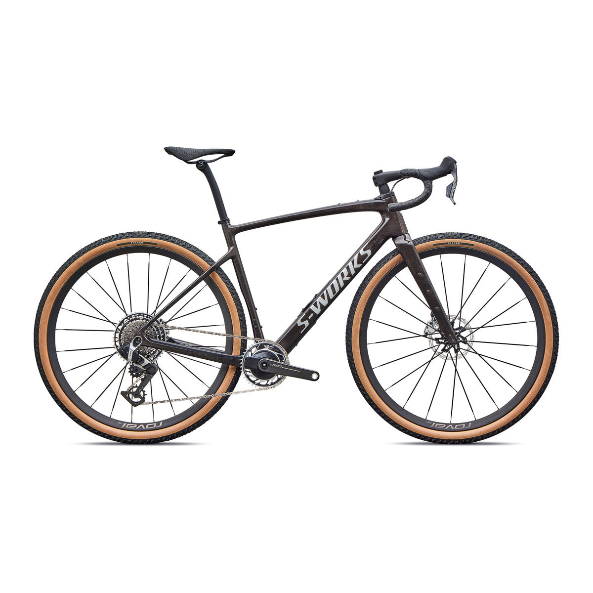 SPECIALIZED S-Works Diverge 4 SRAM RED XPLR Complete Gravel Bike - Warm Smoke Metallic / Carbon / Silver Dust
