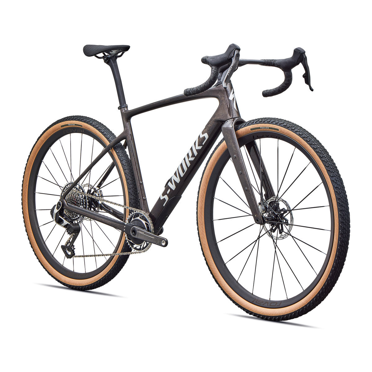 SPECIALIZED S-Works Diverge 4 SRAM RED XPLR Complete Gravel Bike - Warm Smoke Metallic / Carbon / Silver Dust