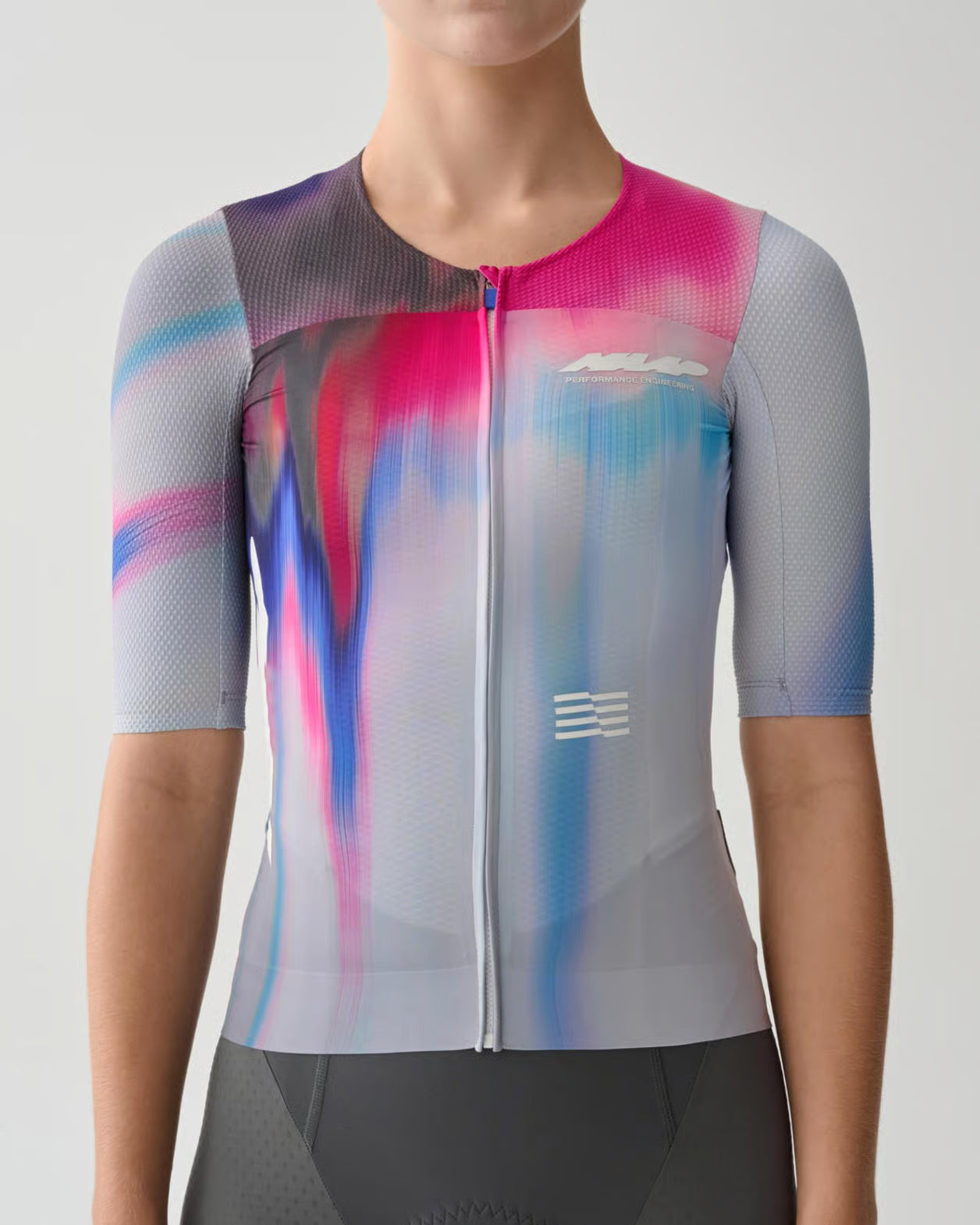 MAAP Chica Solar Pro Race Maillot Ciclismo - Gamma Blue