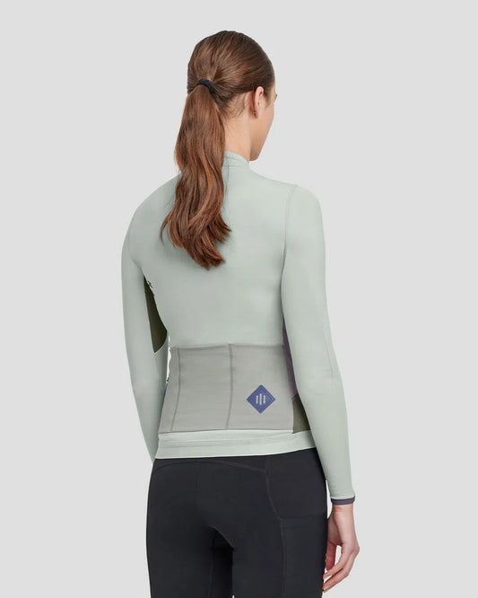 MAAP Alt Road LS Women Jersey - Grey Mist-Women Long Sleeve Jerseys-