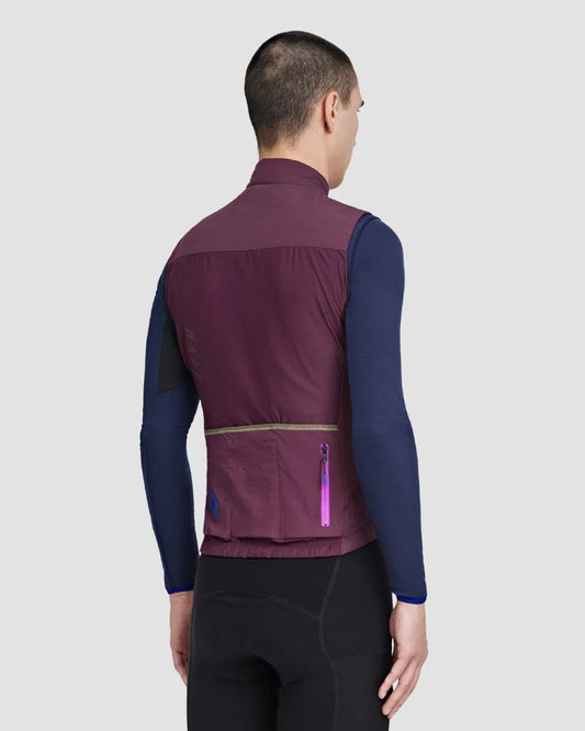 MAAP Alt Road Thermal Vest - Burgundy-Gilets-