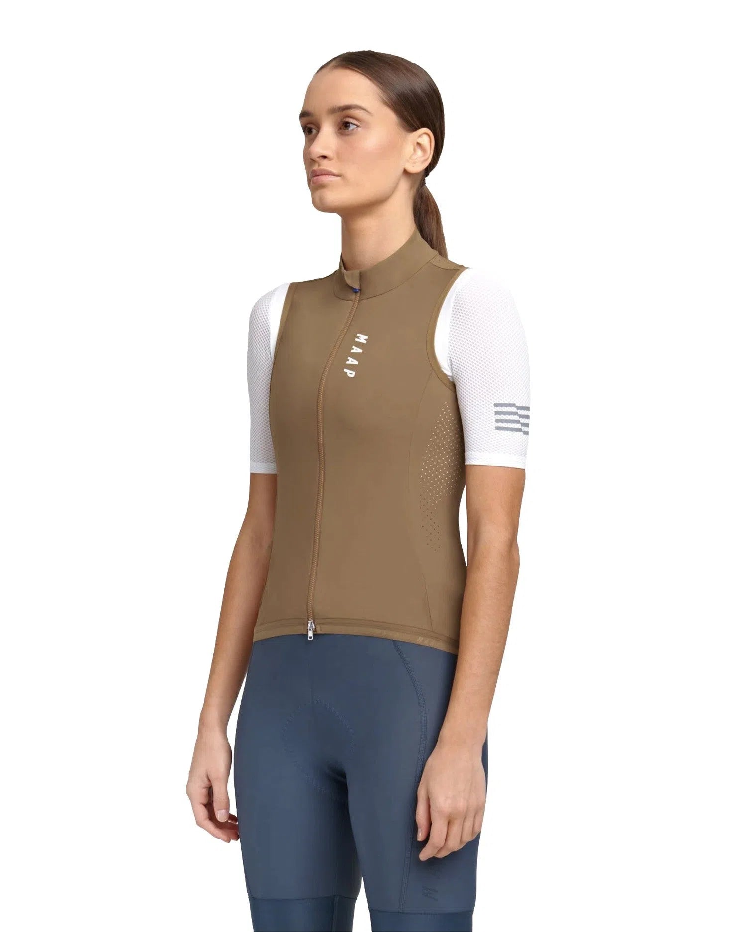 MAAP Draft Team Women Vest AW2023 - Otter-Gilets-