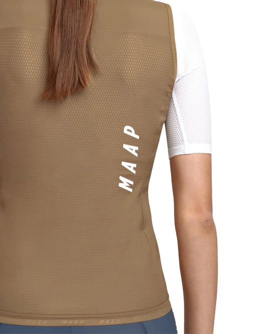 MAAP Draft Team Women Vest AW2023 - Otter-Gilets-