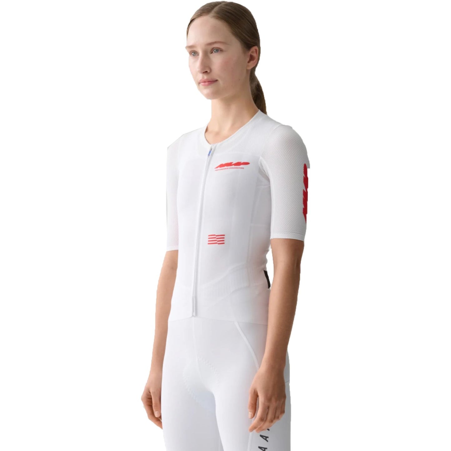 MAAP Eclipse Pro Race Dames fietsshirt - Wit Infrared