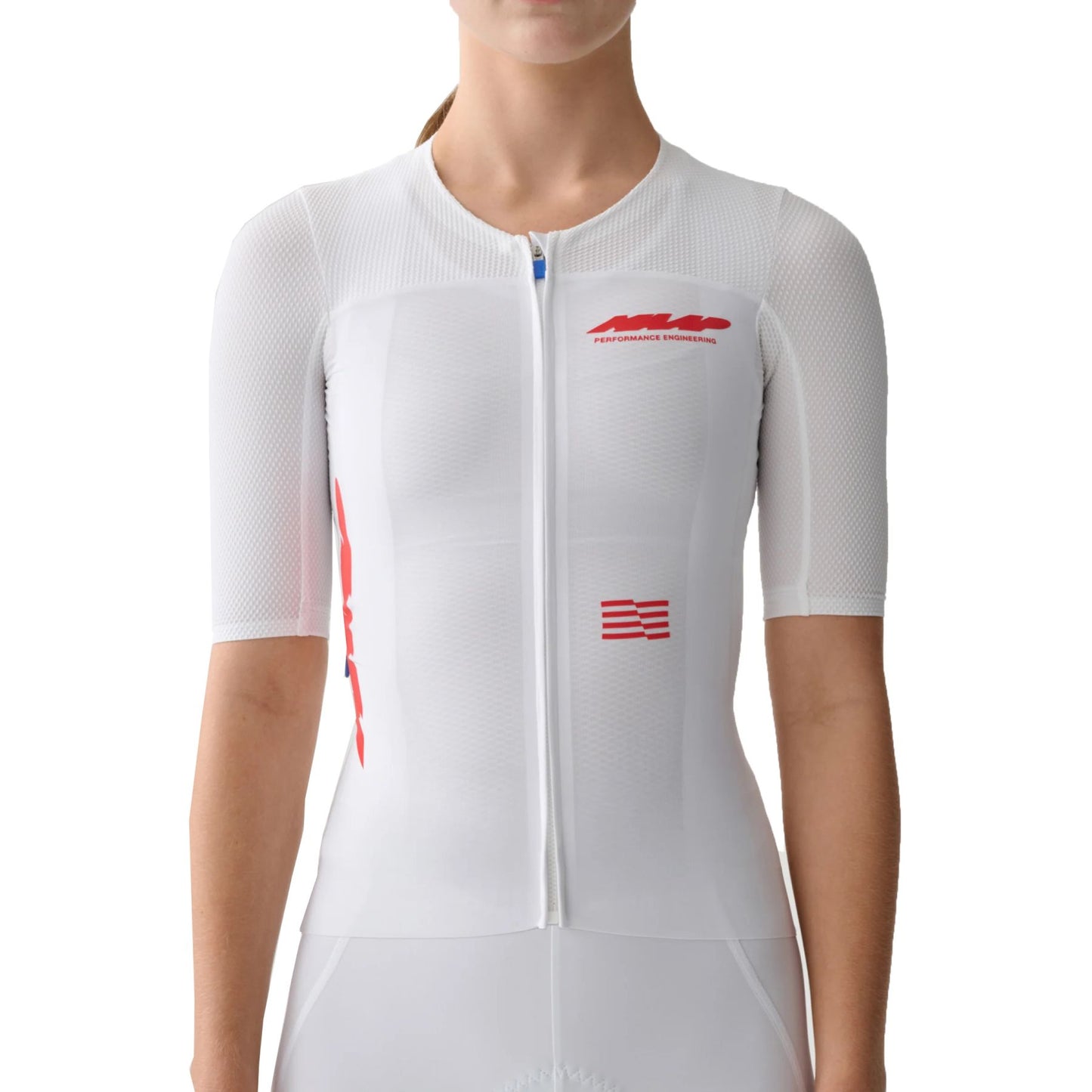 MAAP Eclipse Pro Race Dames fietsshirt - Wit Infrared