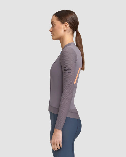 MAAP Evade Pro Base LS Women Jersey - Shark AW2022-Women Long Sleeve Jerseys-