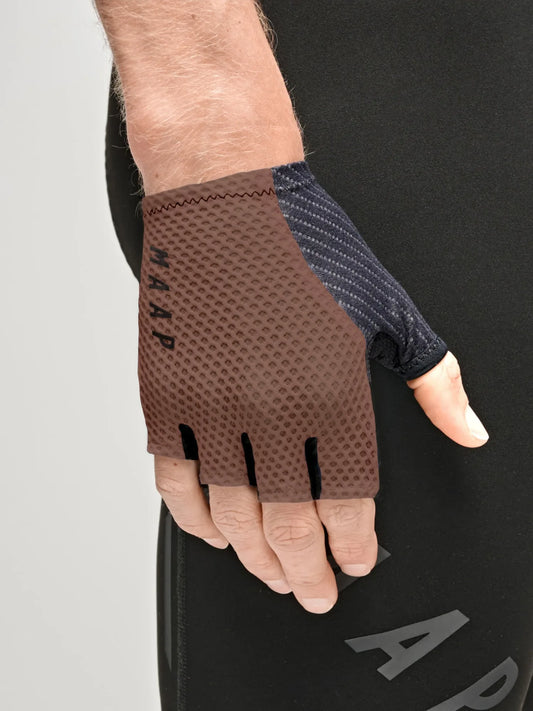 MAAP PRO RACE MITTS - BROWN UMBER