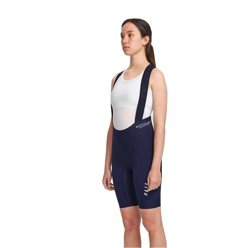 MAAP Pro Women Bib Shorts Navy – Velodrom CC - Main Image
