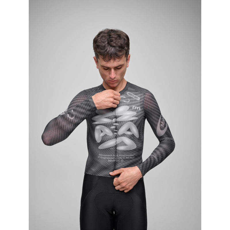 MAAP SPECTRUM PRO AIR LONG SLEEVE JERSEY 3.0 - CARBON BLACK
