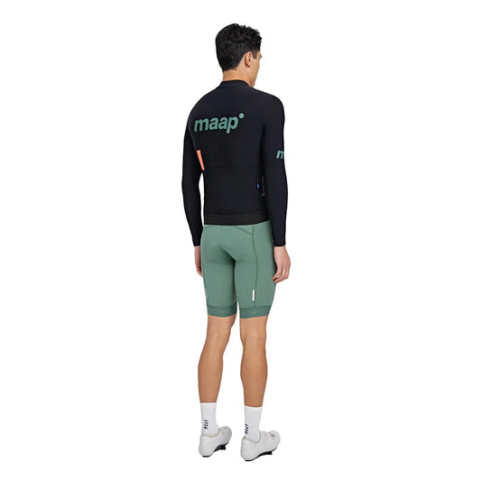 MAAP Training Thermal LS Jersey AW23 - Black-Long Sleeve Jerseys-