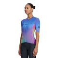 MAAP Women's Blurred Out Pro Hex Jersey 2.0 - Blue Mix-Women Jerseys-
