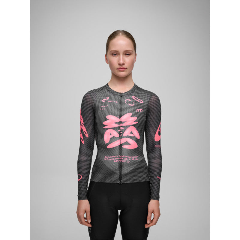 MAAP SPECTRUM PRO AIR Maillot màniga llarga 3.0 - CARBON ROSE