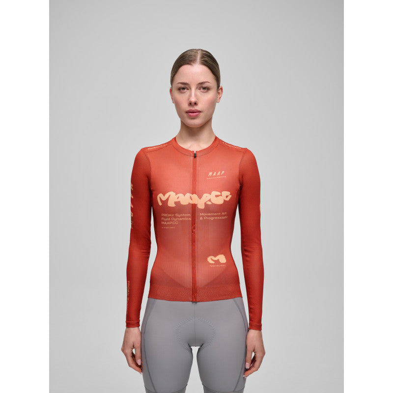 MAAP STRATA PRO AIR LONG SLEEVE JERSEY 3.0 - PICANTE