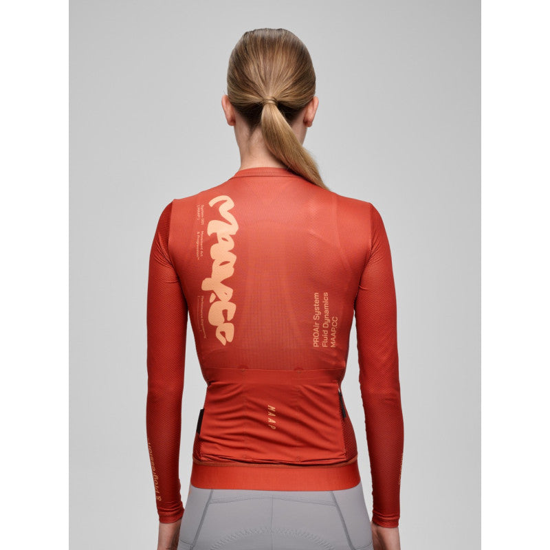 MAAP STRATA PRO AIR LONG SLEEVE JERSEY 3.0 - PICANTE