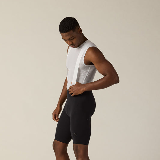 VELOCIO Luxe Culotte amb tirants - Negre