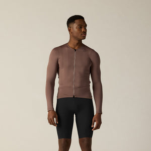 VELOCIO Men's LUXE Ultralight Long Sleeve - Plum Truffle