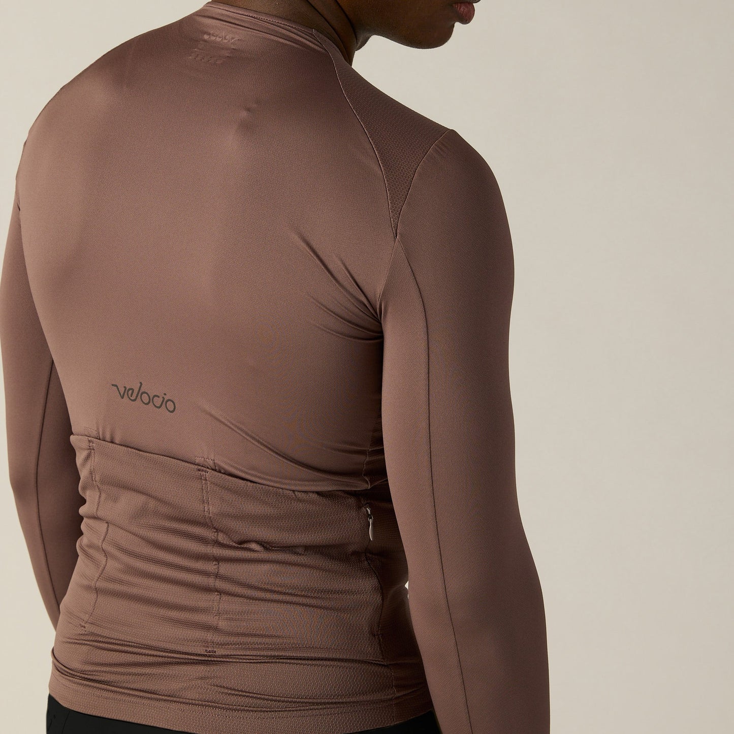 VELOCIO Men's LUXE Ultralight Long Sleeve - Plum Truffle