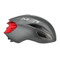 MET Cycling Helmet Manta MIPS - Silver/Red-Velodrom CC