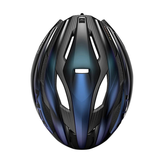 MET Trenta 3K Carbon MIPS Cycling Helmet - Blue Iridiscent-Velodrom CC