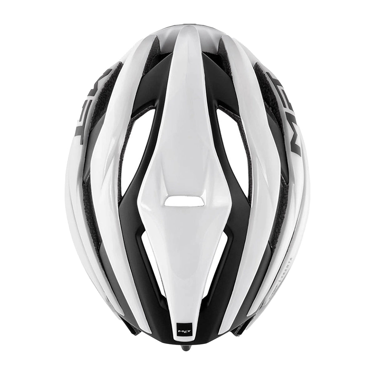 MET Trenta MIPS Cycling Helmet - White Glossy/Black Matt-