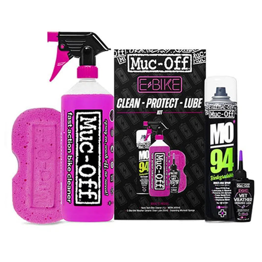 Muc Off Cleaning/Protection/Lubricant Kit For EBike - Maintenance-Cleaning Packs-78533254