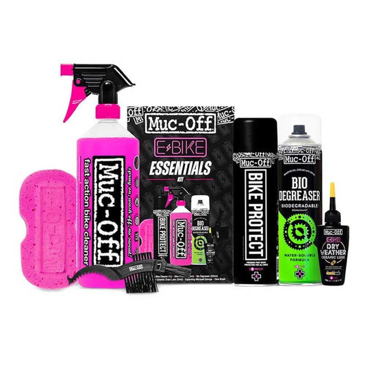 Muc Off Essentials EBike Kit - Maintenance-Cleaning Packs-78566022