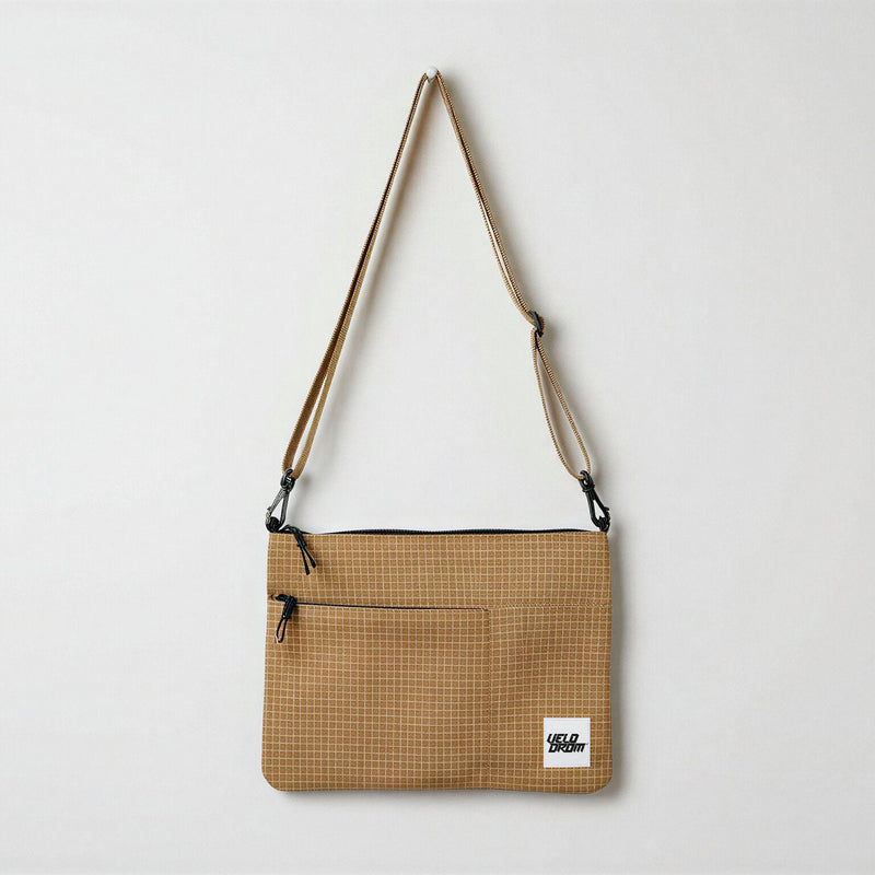 Velodrom Logo Patch Technical Musette - Light Brown