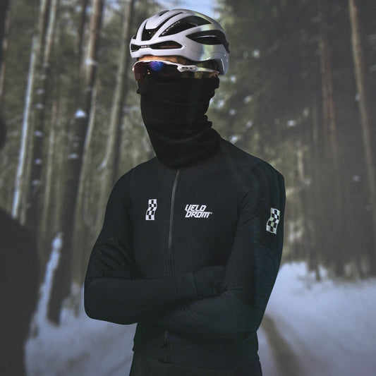 VELODROM RaceDay Thermal Maillot Ciclismo Manga Larga 2.0 - Negro/Blanco