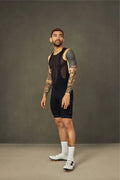 NDLSS Thermal Bib Shorts AW22 - Black-Bib Shorts-