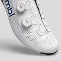 NIMBL Road Cycling Shoes Exceed Ultimate Fleur de Lis - White