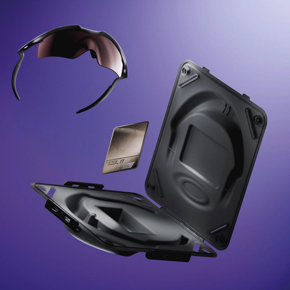 OAKLEY 13.11 Eyewear - Matte Fog Prizm Road Black-Eyewear-888392616609