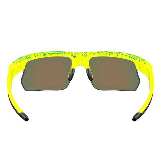 OAKLEY Bisphaera Eyewear Inner Spark - Matte Tennis Ball Yellow/Celeste Neuron Prizm Ruby-Eyewear-888392638328